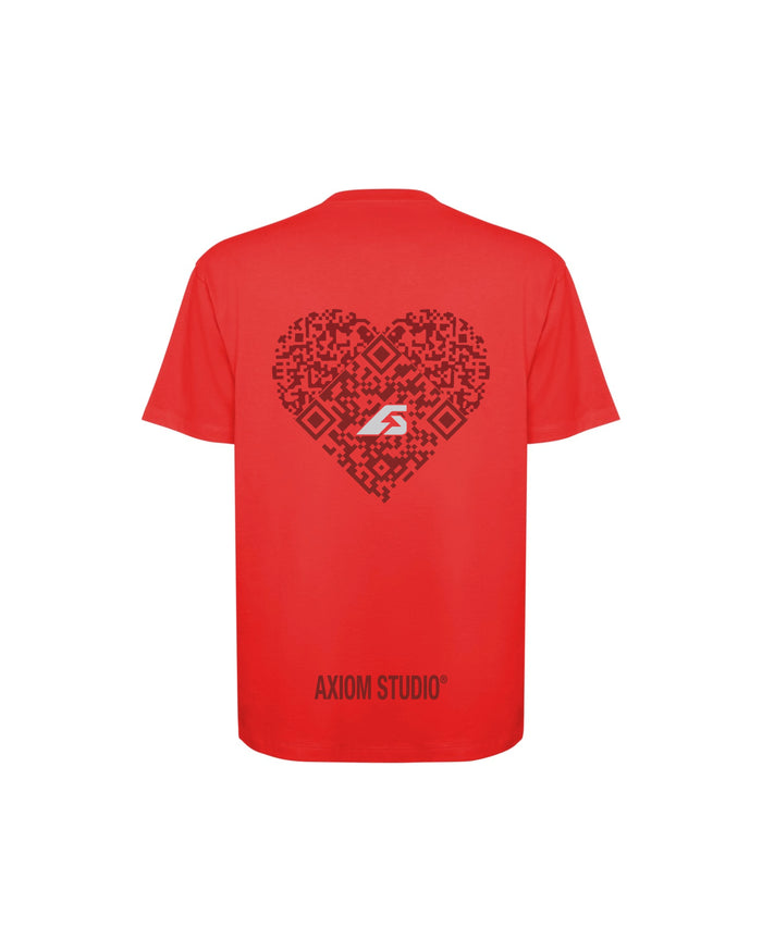 COR x AXIOM STUDIO Camiseta, Rojo