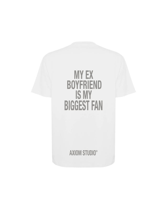 EX-BOYFRIEND Camiseta, Blanco