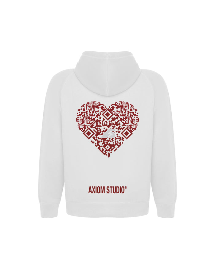 COR x AXIOM STUDIO Sudadera, Blanco