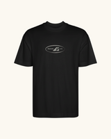 EX-GIRLFRIEND — camiseta streetwear «My Biggest Fan» en negro, detalle del diseño | Axiom Studio