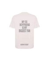 EX-BOYFRIEND Camiseta, Blanco vintage