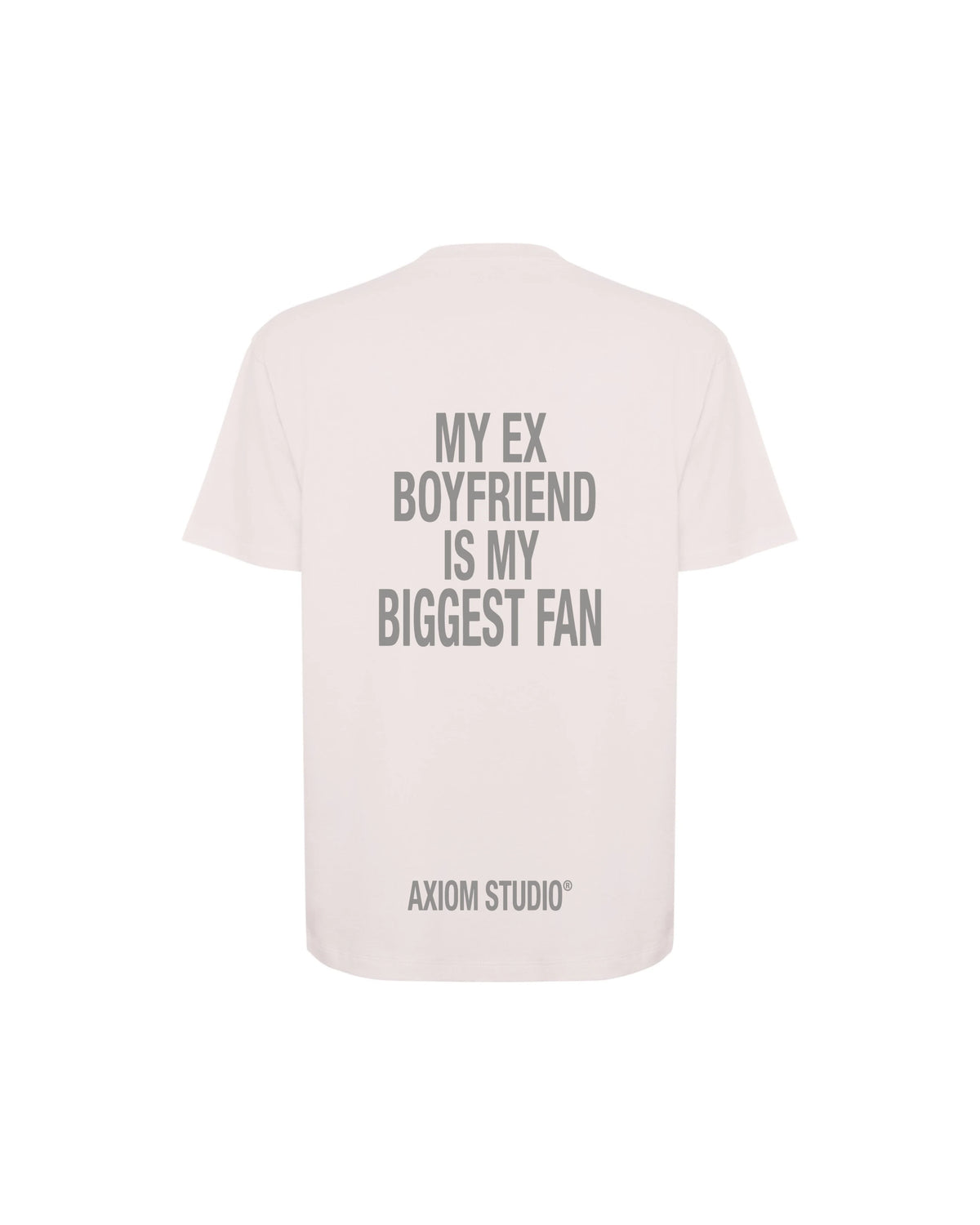 EX-BOYFRIEND Camiseta, Blanco vintage
