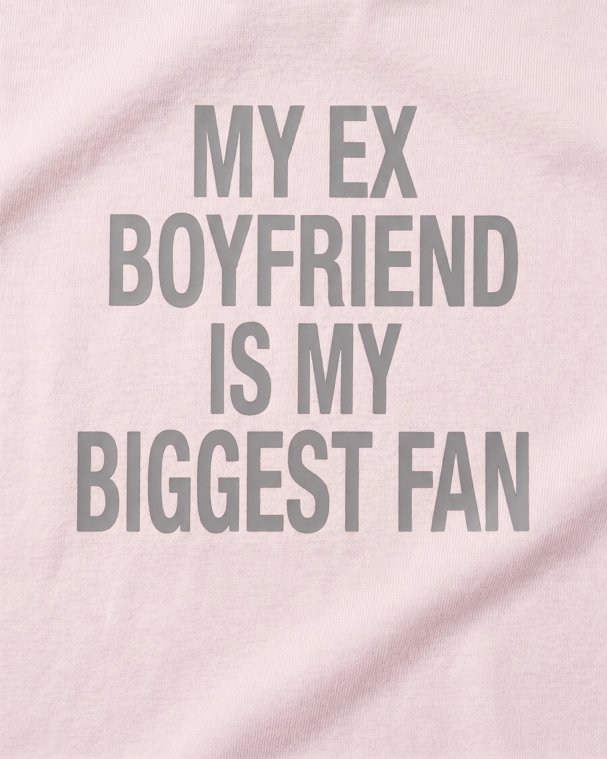 EX-BOYFRIEND Camiseta, Blanco vintage