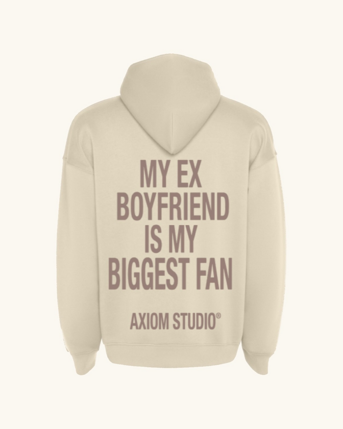 EX-BOYFRIEND Sudadera "My Biggest Fan", color Angora