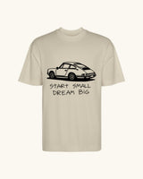 DREAM IT — camiseta arena estilo motorsport, drop edición limitada, vista frontal | Axiom Studio